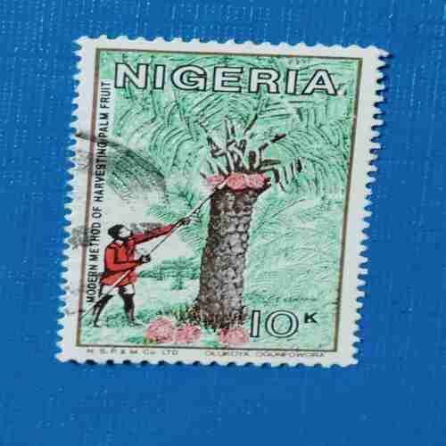 Document 8_197 NIGERIA POSTAGE STAMP 10k