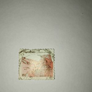 PAKISTAN 80 POSTAGE STAMP ( RANIKOT FORT ) PAKISTAN 80 POSTAGE STAMP ( RANIKOT FORT )