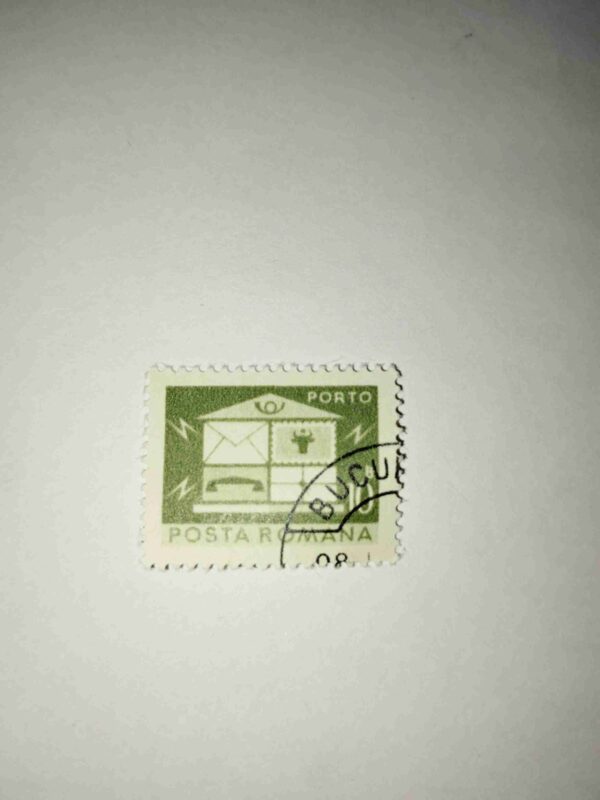 POSTA ROMANA STAMP 10 POSTAGE ( PORTO )