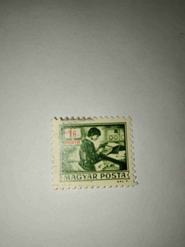 MAGYAR POSTA 1Ft POSTAGE STAMP 1973 MAGYAR POSTA 1Ft POSTAGE STAMP 1973
