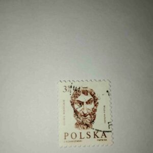 POLSKA 3ZL KONARZEWSKI POSTAGE STAMP POLSKA 3ZL KONARZEWSKI POSTAGE STAMP