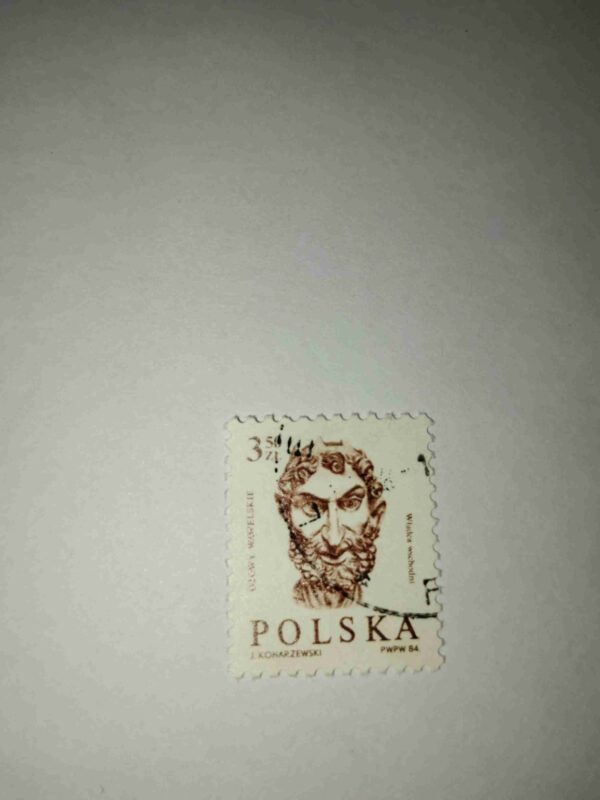 POLSKA 3ZL KONARZEWSKI POSTAGE STAMP POLSKA 3ZL KONARZEWSKI POSTAGE STAMP