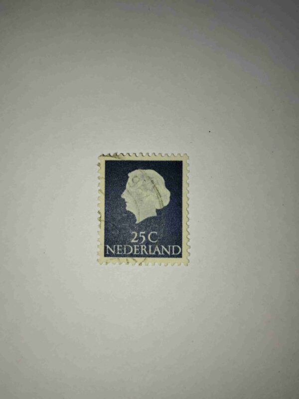 NEDERIAND 25C POSTAGE STAMP NEDERIAND 25C POSTAGE STAMP
