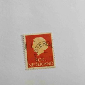 NEDERLAND 30C POSTAGE STAMP NEDERLAND 30C POSTAGE STAMP