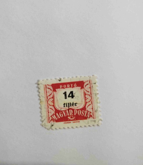 MAGYAR POSTA 40filler POSTAGE STAMP MAGYAR POSTA 40filler POSTAGE STAMP