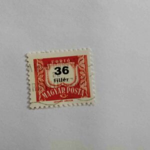 MAGYAR POSTA 36filler POSTAGE STAMP