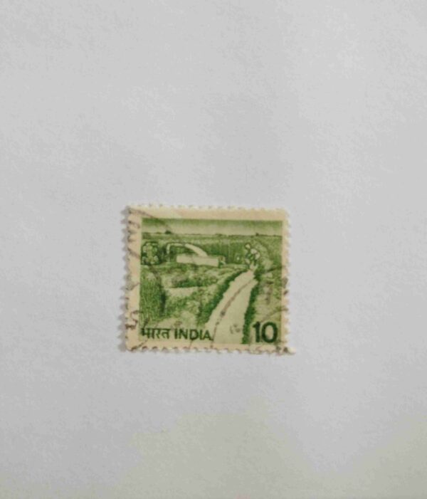INDIA 10 POSTAGE STAMP INDIA 10 POSTAGE STAMP