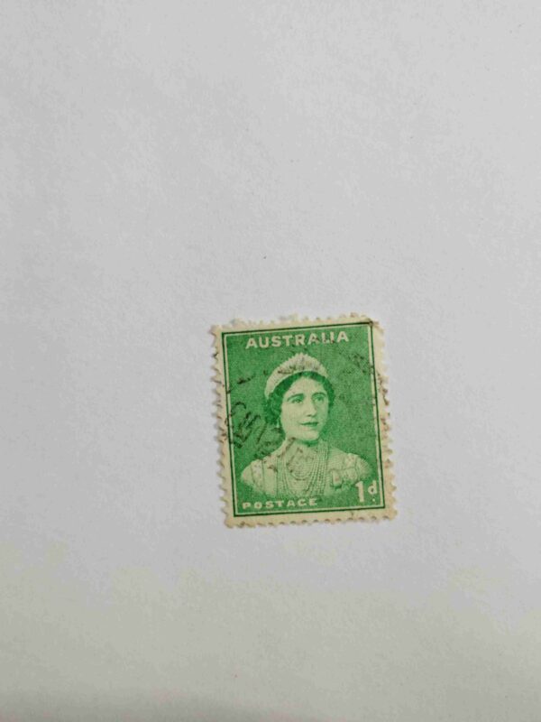 AUSTRALIA 1d POSTAGE STAMP AUSTRALIA 1d POSTAGE STAMP
