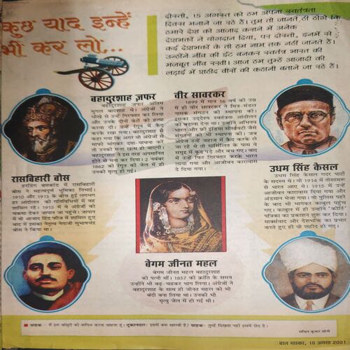 Bal Bhaskar ( 10th August 2001 )