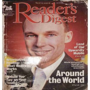 Reader’s Digest ( September 2000 )back cover page missing Reader’s Digest ( September 2000 )back cover page missing