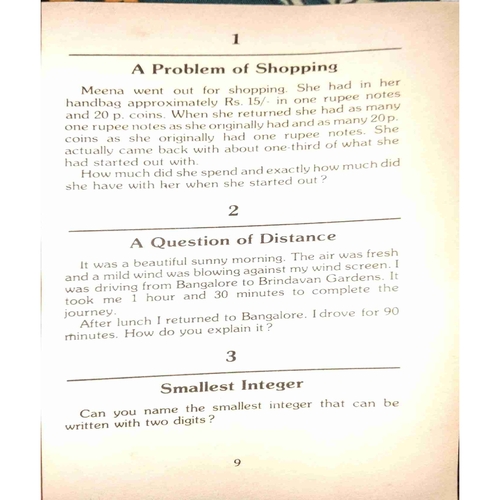 More Puzzle ( By=Shakuntala Devi ) (Total page no=199 )