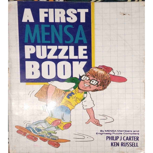 A First Mensa Puzzle Book( By=Carter & russell ) (Total page no=102 )