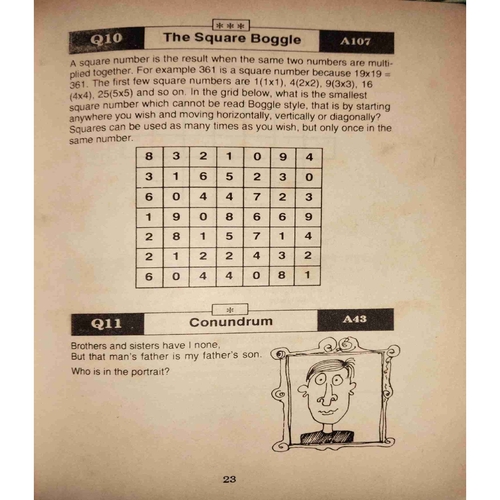 A First Mensa Puzzle Book( By=Carter & russell ) (Total page no=102 )