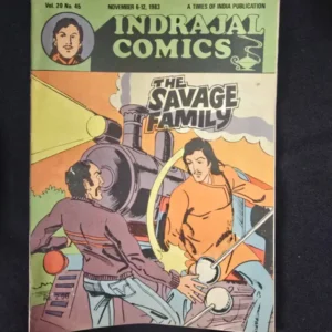 the-savage-family.webp THE SAVAGE FAMILY (INDRAJAL COMICS)