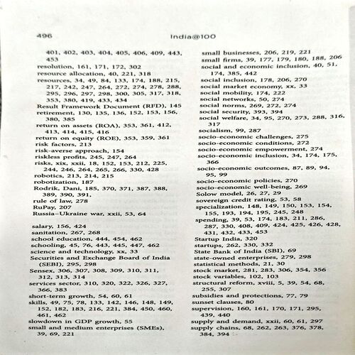 India @100 (pages 496)