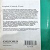 English Critical Texts (By D J Enright Ernst De Chikera) (Total pages 398)