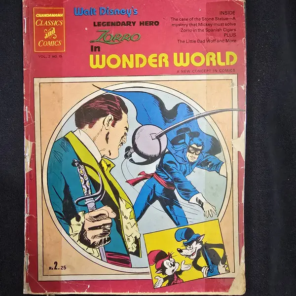 Walt Disney's Legendary Hero Zorro in Wonder World