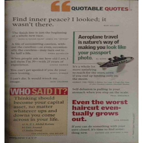 reader Digest ( February 2007)