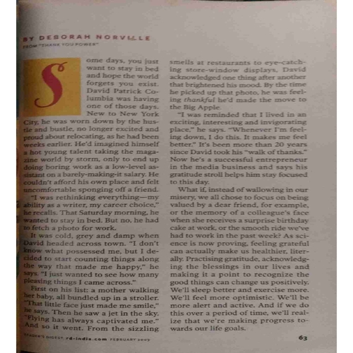 reader Digest ( February 2009)