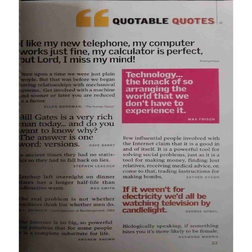 reader Digest ( Amazing trends 2006)