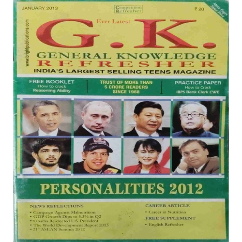 G.K ( January 2013) G.K ( January 2013)