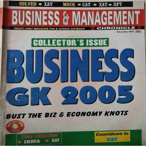Business & Management ( November 2005)