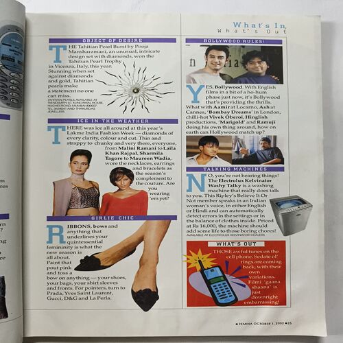 Femina ( October 2002 ) Femina ( October 2002 )