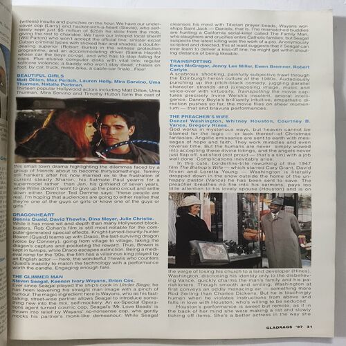 Gladrags ( february 1997 ) Gladrags ( february 1997 )