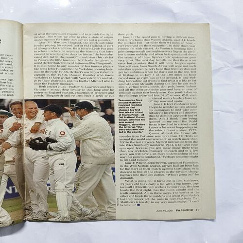 Sportstar ( June 2001 )