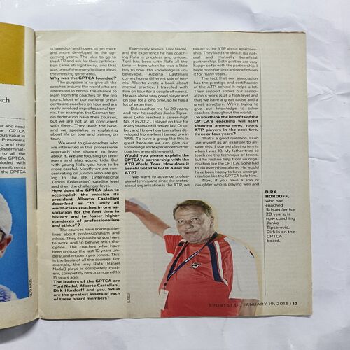 Sportstar ( January 2013 ) Sportstar ( January 2013 )