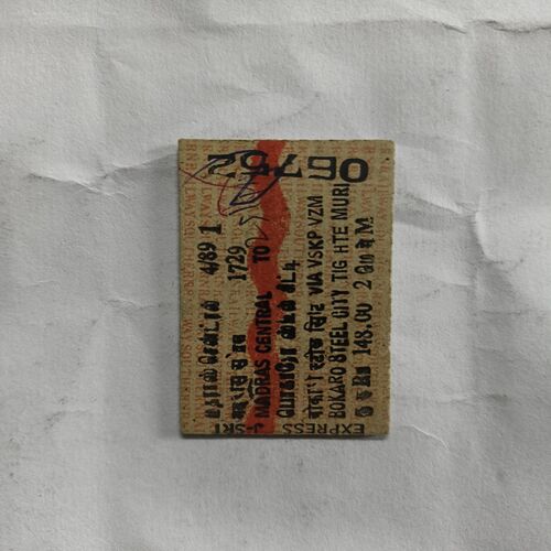 DOld Indian Railway Tickets Old Indian Railway Tickets
