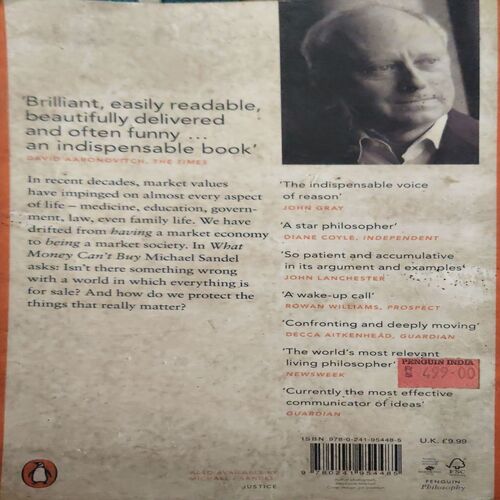 Document 2_25 What Money Can't Buy ( By = Michael j. Sandel ) ( No. Of Pages = 242 )