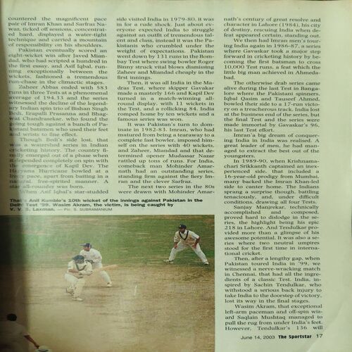 Document 2_38 Sportstar ( 14th JUne 2003 ) ( No Poster Inside )