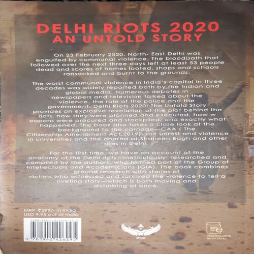 Delhi Riots 2020 ( By = Monika Arora ) ( No. Of Pages = 174 )