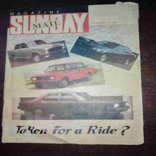 Sunday Mail ( September 15 , 1991 ) Sunday Mail ( September 15 , 1991 )