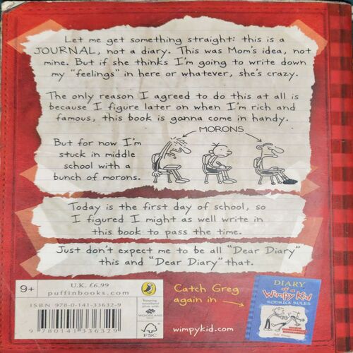 Document 2_68 Diary Of A Wimpy Kid The Third Wheel ( By Jeff Kinney )( Total Pages = 240 )