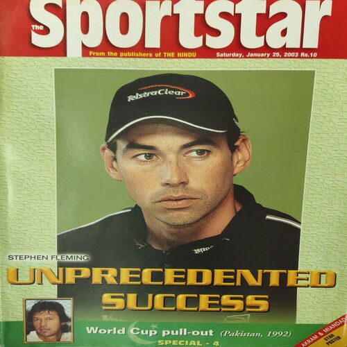 Sportstar ( 25th january 2003 ) ( No Poster Inside ) Sportstar ( 25th january 2003 ) ( No Poster Inside )