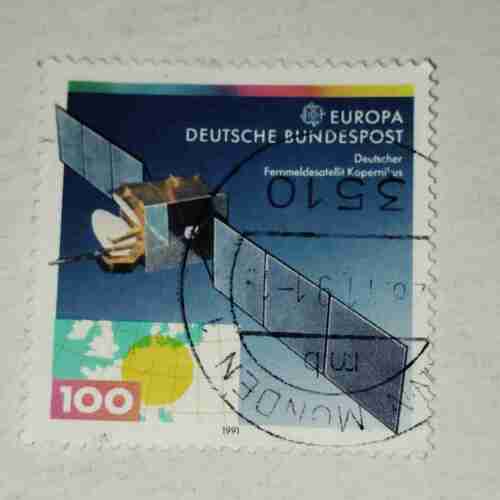 DEUTSCHE BUNDESPOST 100 POSTAGE STAMP DEUTSCHE BUNDESPOST 100 POSTAGE STAMP