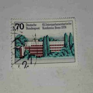 DEUTSCHE BUNDESPOAT 70 POSTAGE STAMP DEUTSCHE BUNDESPOAT 70 POSTAGE STAMP