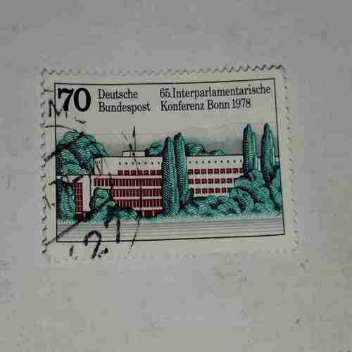 DEUTSCHE BUNDESPOAT 70 POSTAGE STAMP DEUTSCHE BUNDESPOAT 70 POSTAGE STAMP
