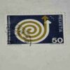 HELVETIA 50P POSTAGE STAMP HELVETIA 50P POSTAGE STAMP