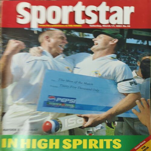 Sportstar ( 17th March 2001 ) ( No Poster Inside ) Sportstar ( 17th March 2001 ) ( No Poster Inside )