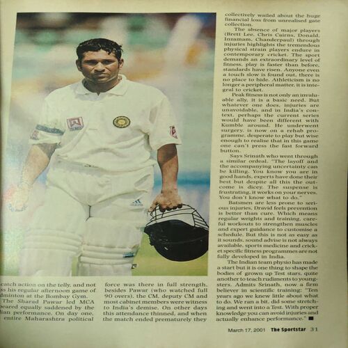 Document 3_26 Sportstar ( 17th March 2001 ) ( No Poster Inside )