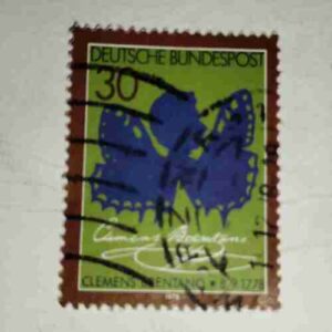 DEUTSCHE BUNDESPOAT 30 POSTAGE STAMP DEUTSCHE BUNDESPOAT 30 POSTAGE STAMP