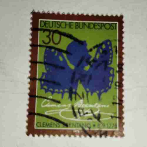 DEUTSCHE BUNDESPOAT 30 POSTAGE STAMP DEUTSCHE BUNDESPOAT 30 POSTAGE STAMP