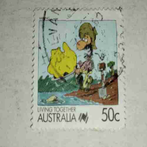 AUSTRALIA 50Cent POSTAGE AUSTRALIA 50Cent POSTAGE