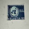 HELVETIA 50P POSTAGE STAMP HELVETIA 50P POSTAGE STAMP