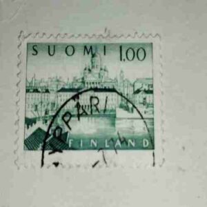 SUOMI-FINLAND 1.00POSTAGE STAMP SUOMI-FINLAND 1.00POSTAGE STAMP