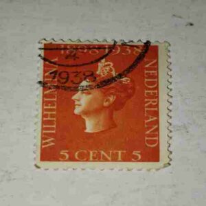 NEDERIAND 5C POSTAGE STAMP NEDERIAND 5C POSTAGE STAMP