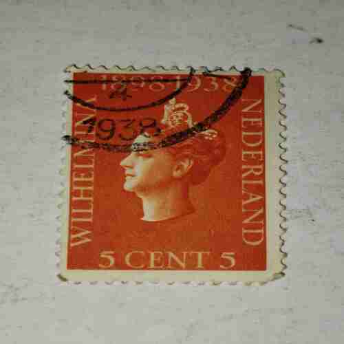 NEDERIAND 5C POSTAGE STAMP NEDERIAND 5C POSTAGE STAMP